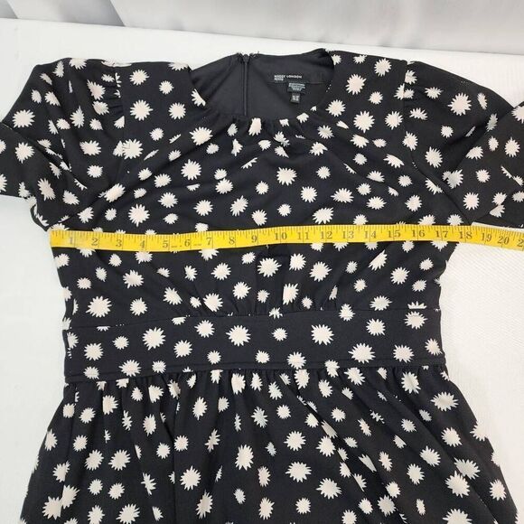 Maggy London Size 10 Women's Petite Wide Waistband Fit & Flare Dress - Picture 4 of 11